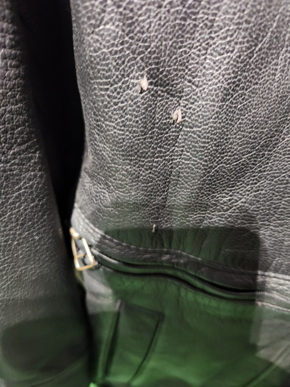 1995 Leather Mickey Racing Jacket - Picture 5 of 8